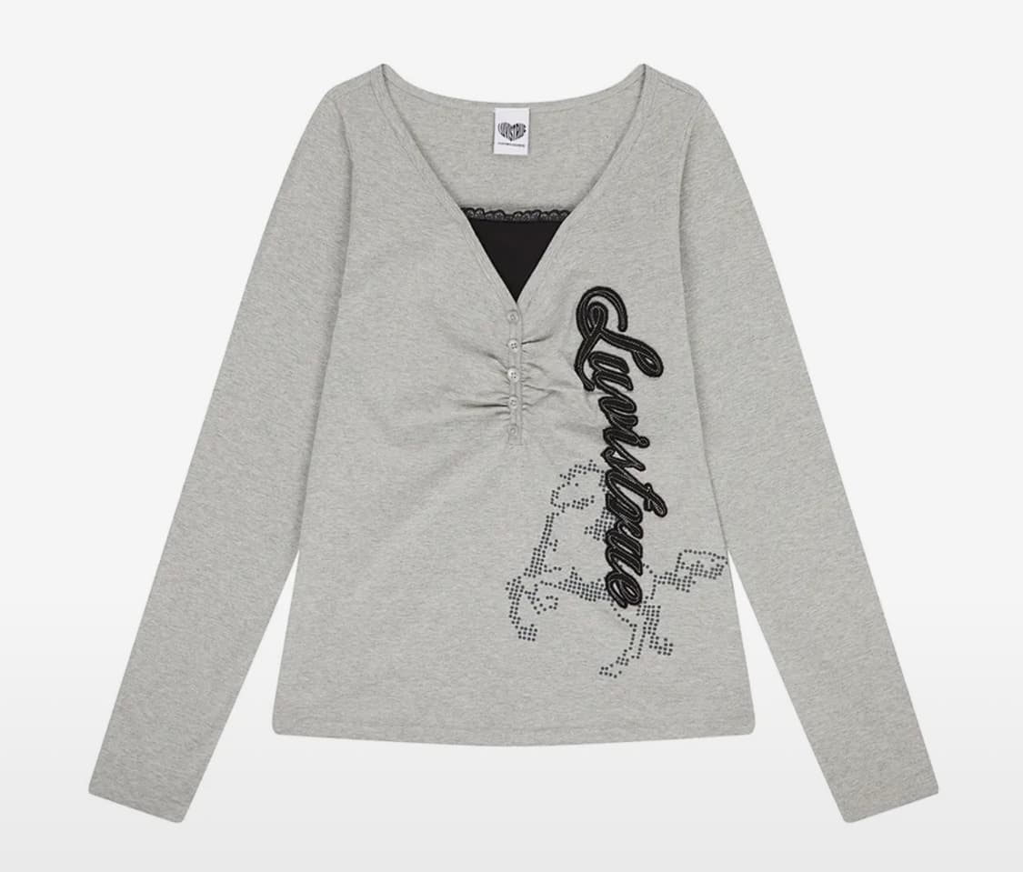 러브이즈트루 EL HORSE SLIM-FIT TEE 상품이미지1