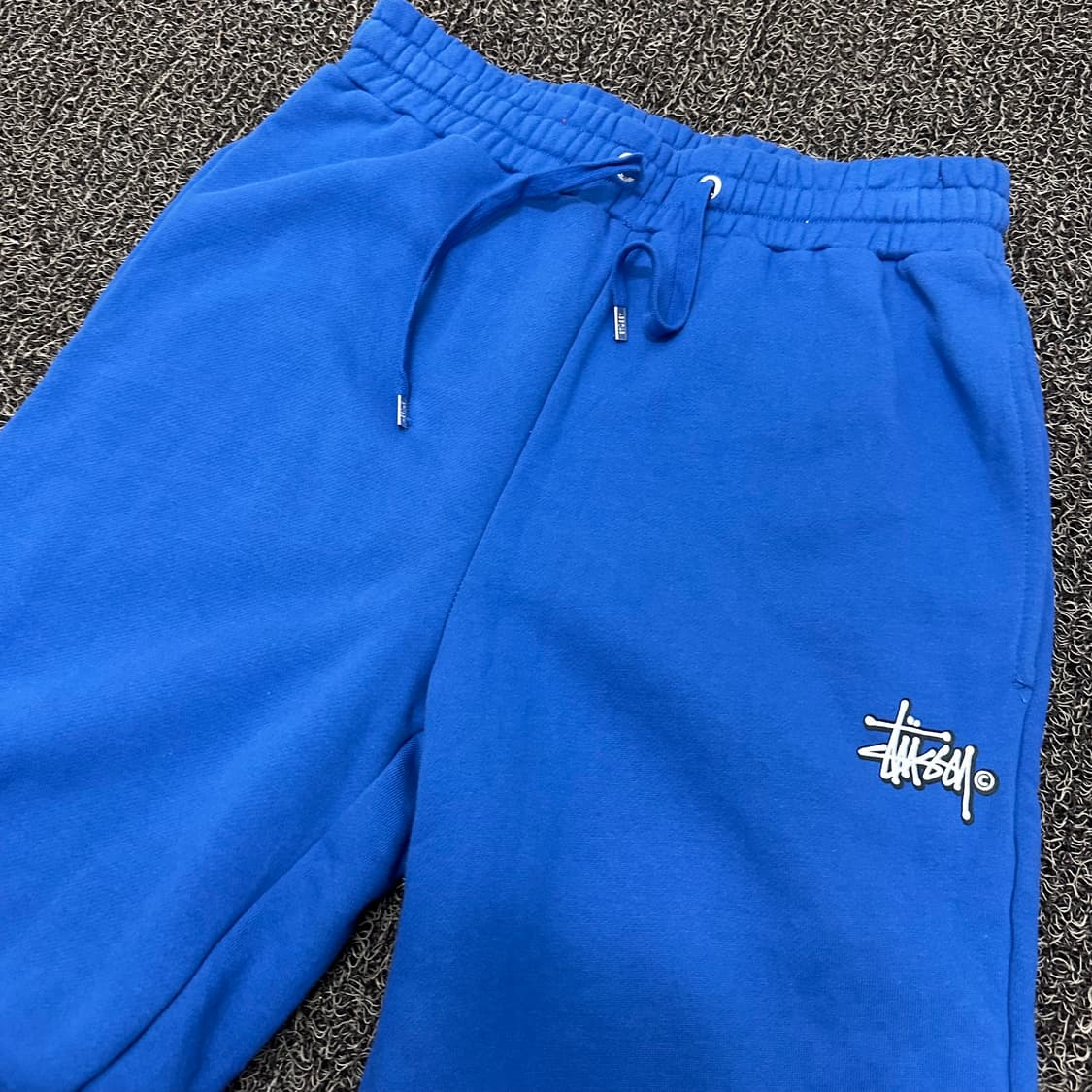 Stussy 스투시 공용 와이드 트레이닝복 운동복 팬츠 바지 블루 상품이미지3
