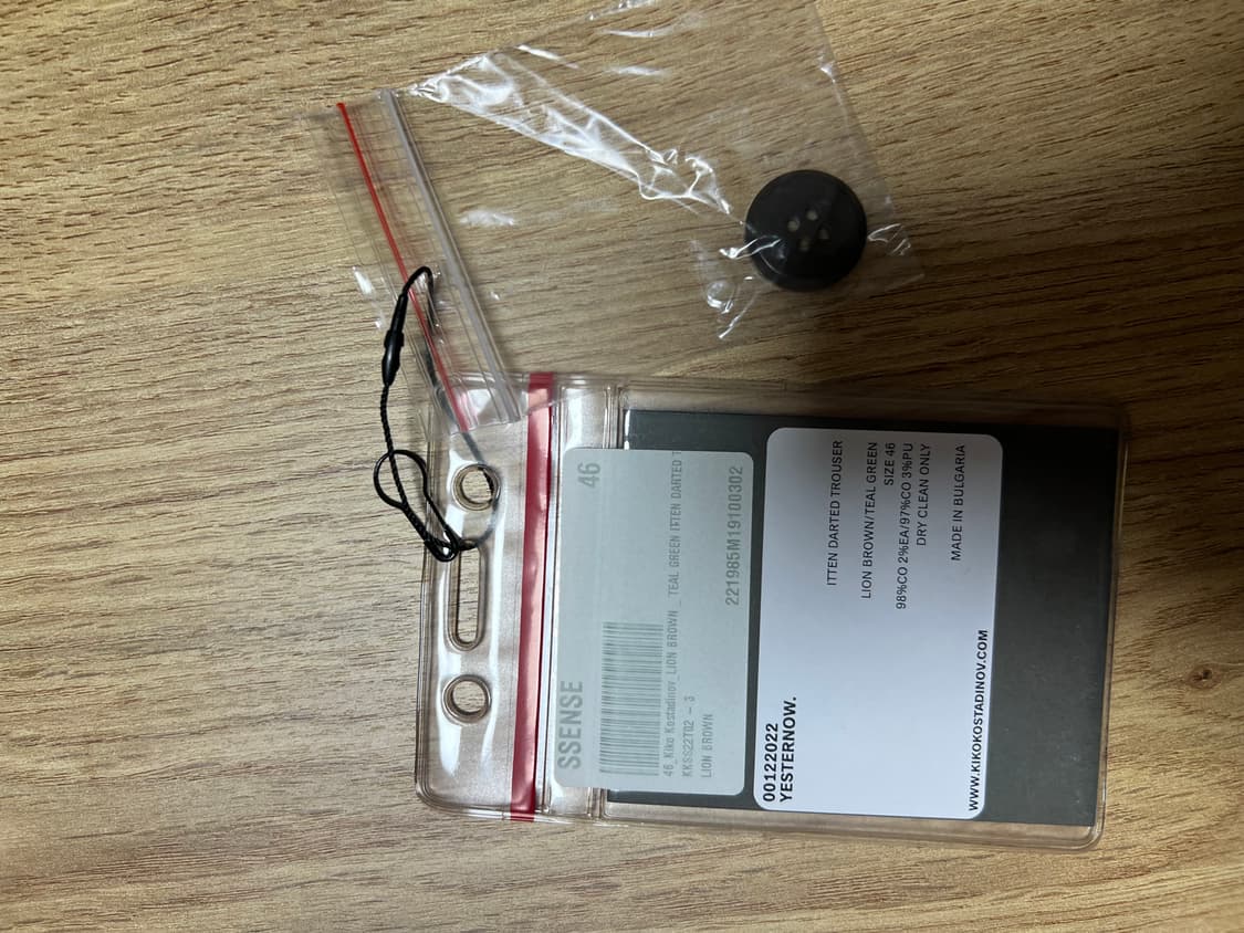 [46]Kiko Kostadinov Itten Trouser 상품이미지7