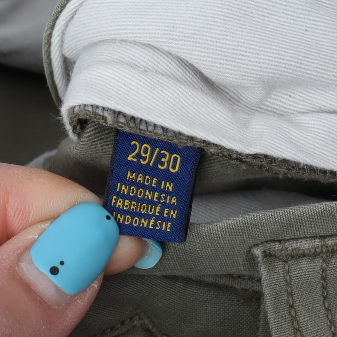 폴로 랄프로렌 카키 서플러스 스트레치 슬림핏 카고팬츠 상품이미지8