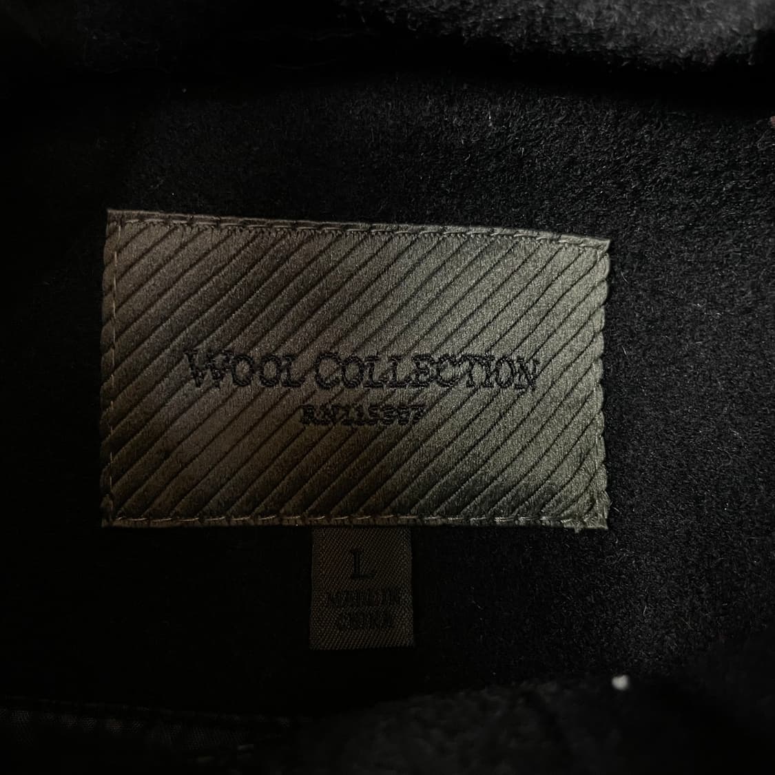 유니클로 울컬렉션 블랙 히든포켓 후드 코트 L 상품이미지4