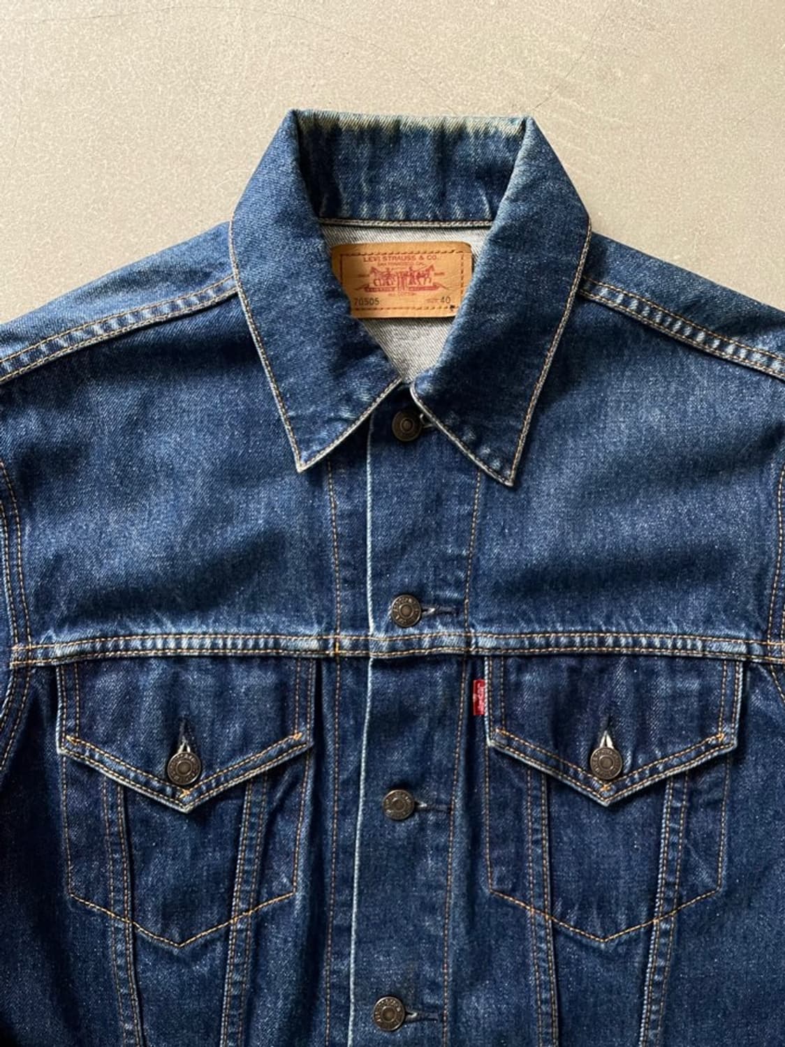 90s Levi's Denim Trucker Jacket 상품이미지2