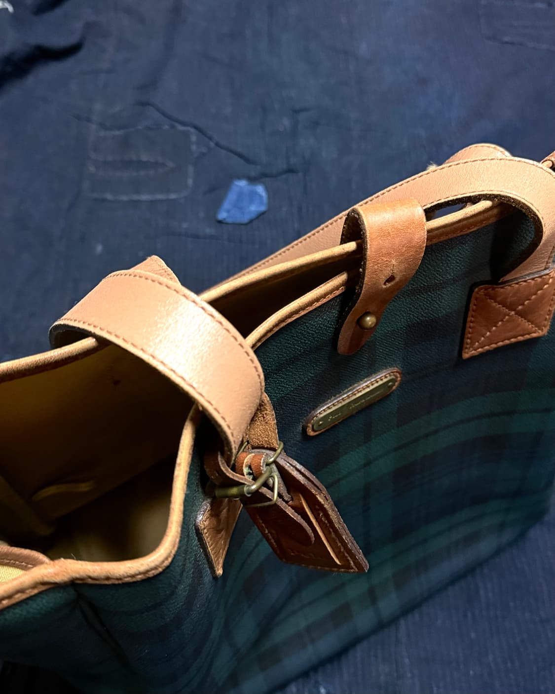 폴로 랄프로렌 블랙와치 토트백 상품이미지2