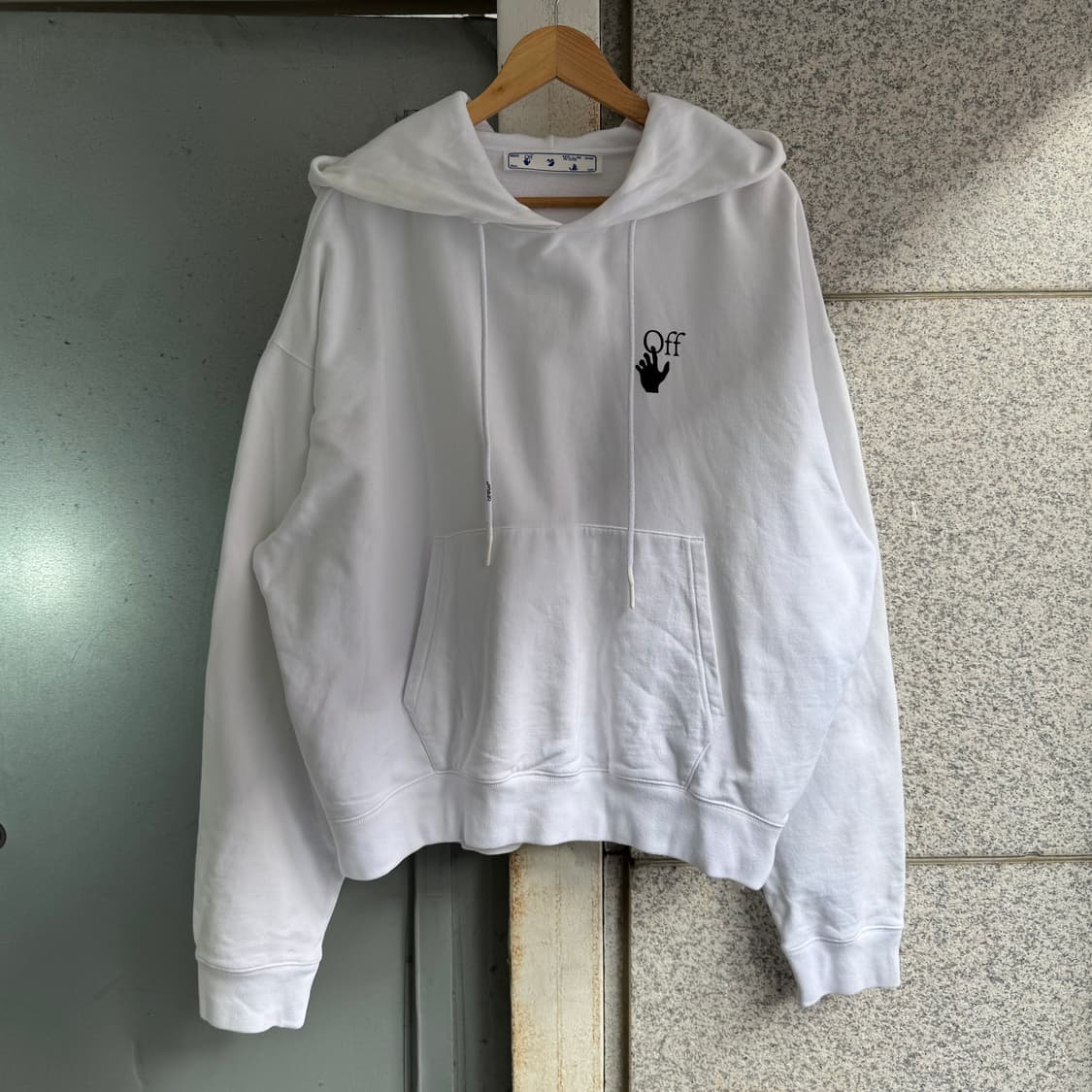 오프화이트 2013 카라바죠 후드티 상품이미지3