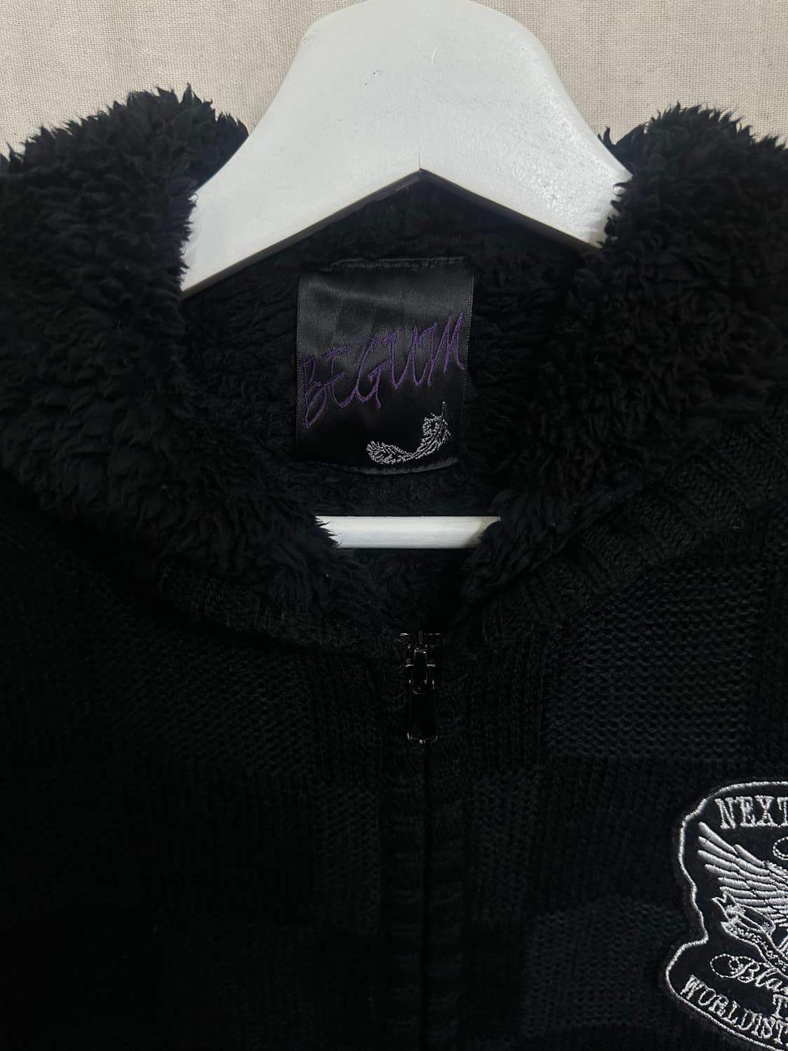 begum 퍼 후드집업 상품이미지5