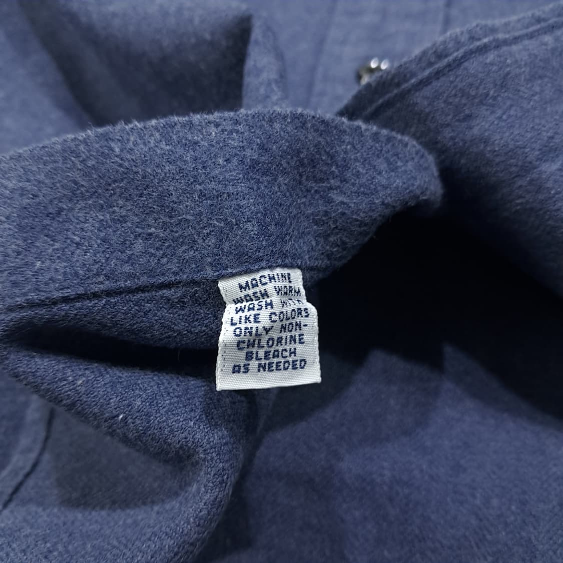 CL057 폴로 코튼 90s블루라벨 GI셔츠 샤모아 네이비 셔츠 상품이미지5