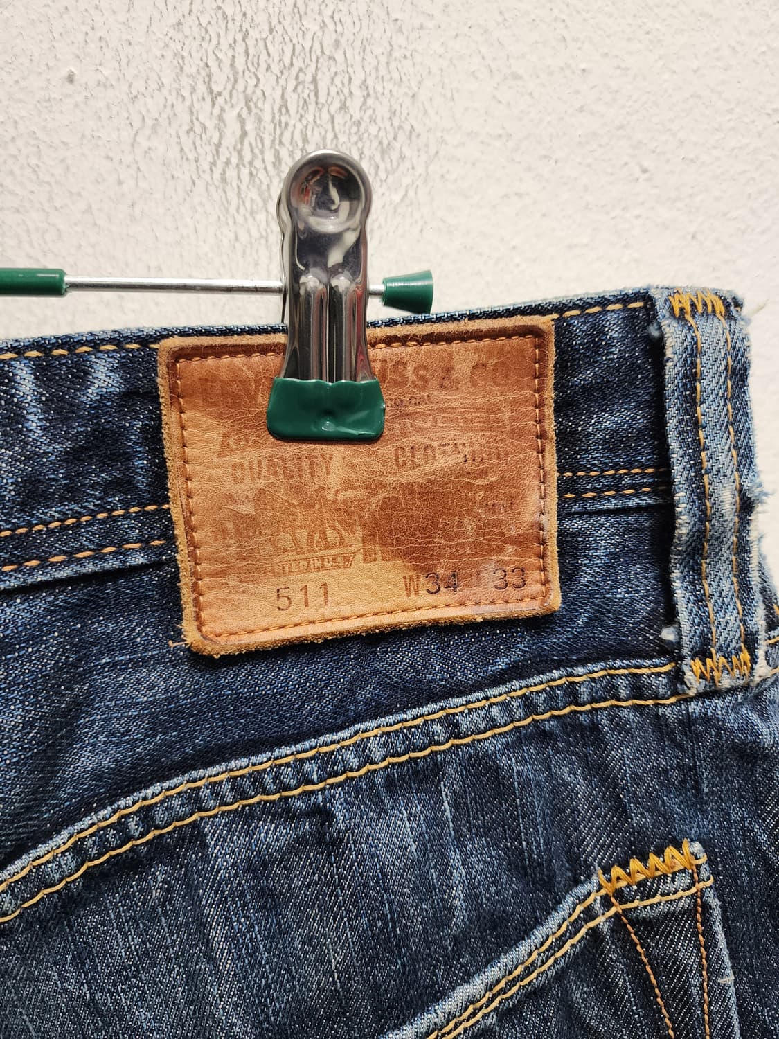 리바이스 511 셀비지 프리미엄 데님 상품이미지3