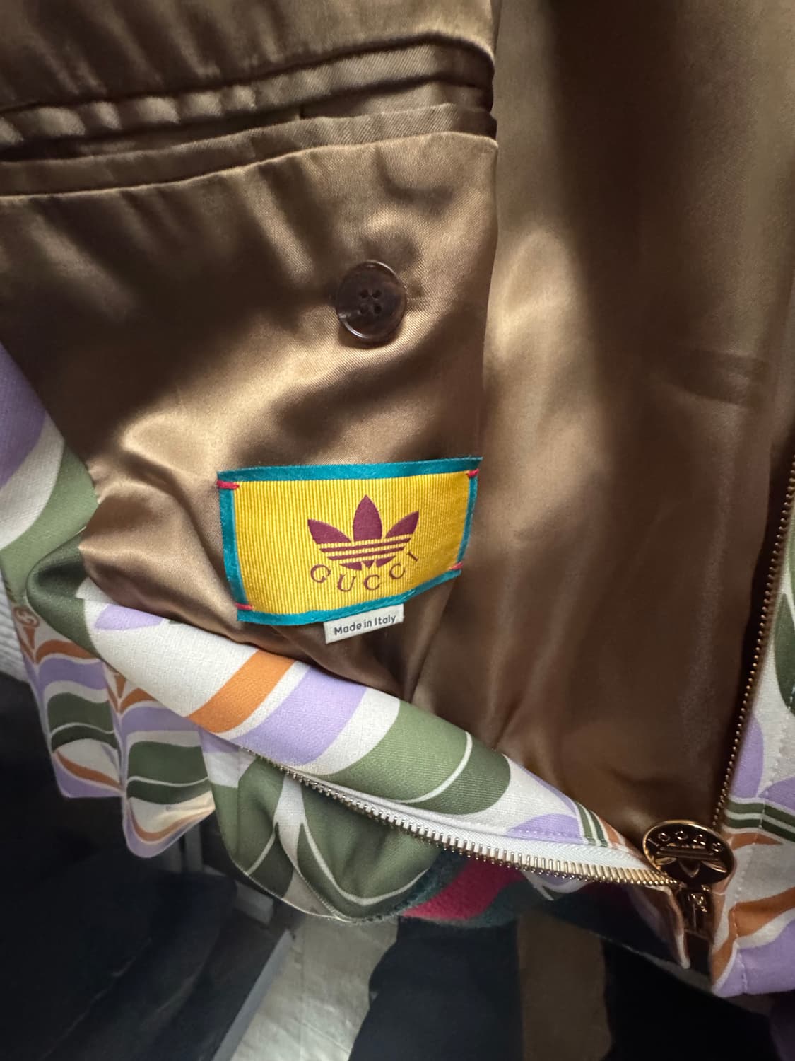 구찌 아디다스 자켓 구찌캐주얼자켓 구찌자켓 이정재자켓 구찌아디다스봄버 상품이미지3