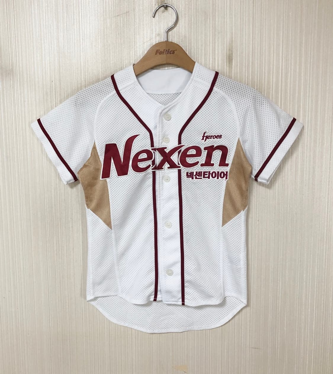 KBO 위팬 넥센(키움)히어로즈 홈유니폼/져지 34(7세) 상품이미지1