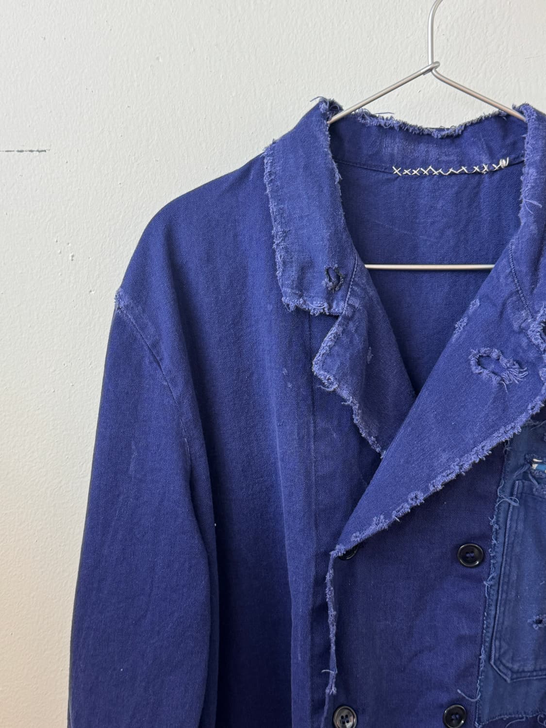 70-80s french double breasted wrok jacke 상품이미지2