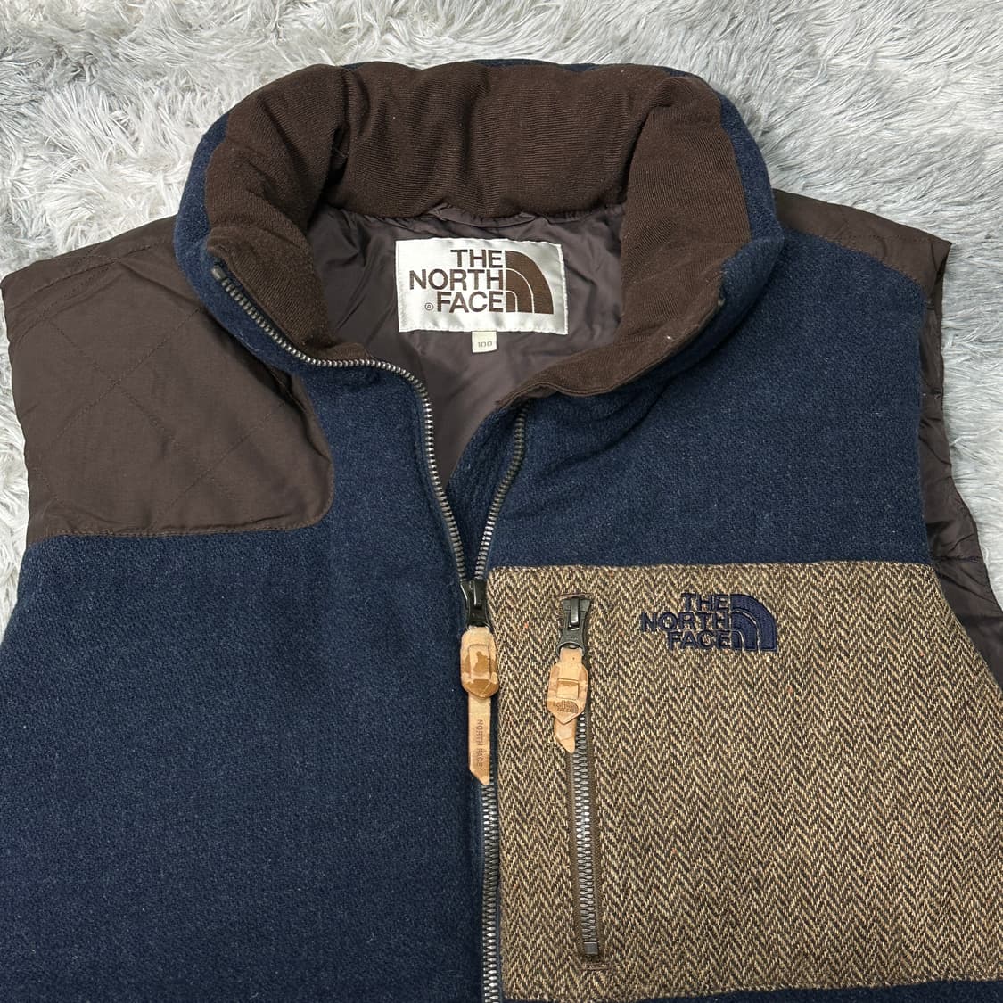 노스페이스 화이트라벨 패딩조끼 L 상품이미지2