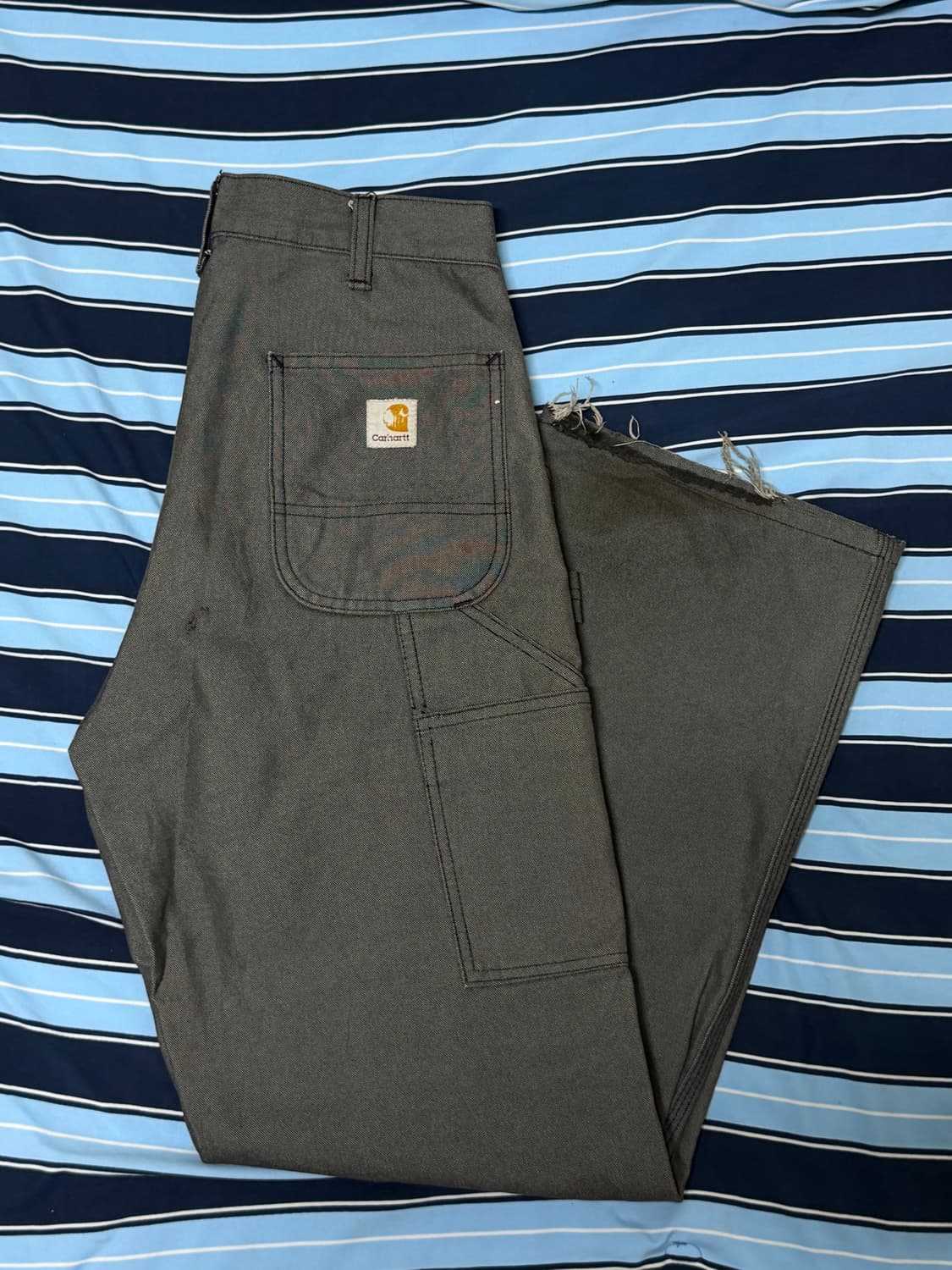 Carhartt grey cut-off work pants 상품이미지1