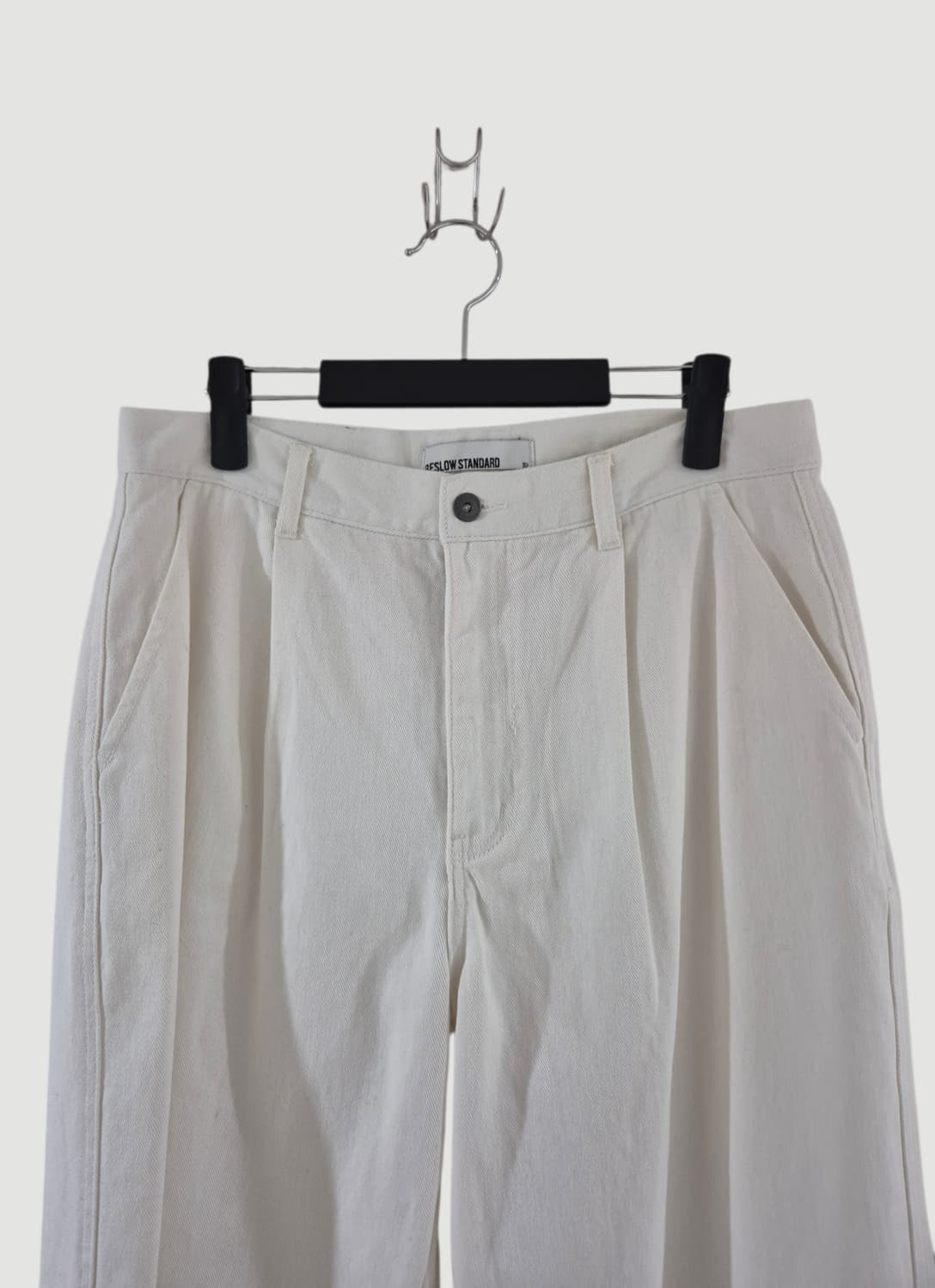 [31]비슬로우 스탠다드 와이드 팬츠 상품이미지1