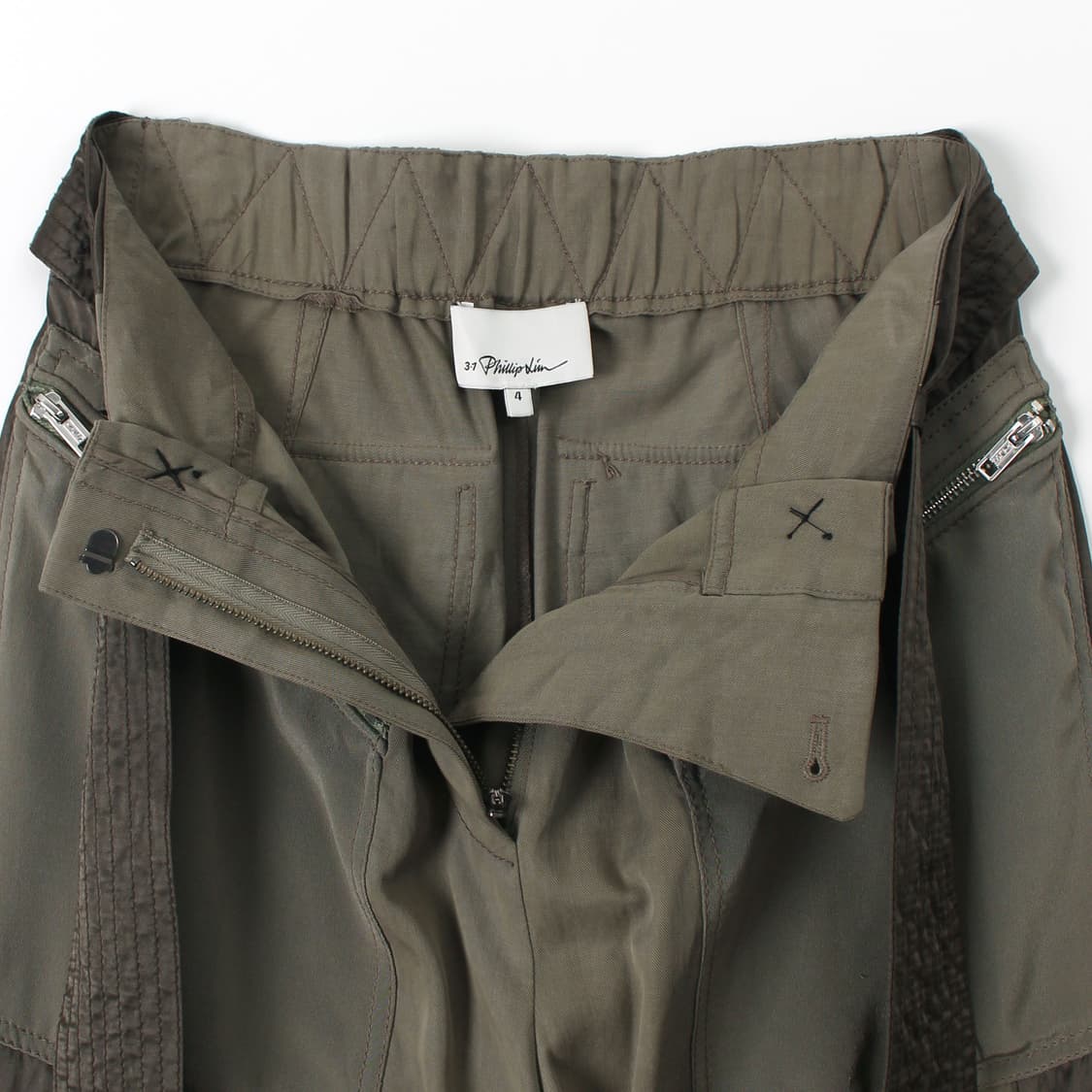 3.1 필립림 PhilipLim 빈티지 실크 밴딩 포켓 조거 팬츠 상품이미지3