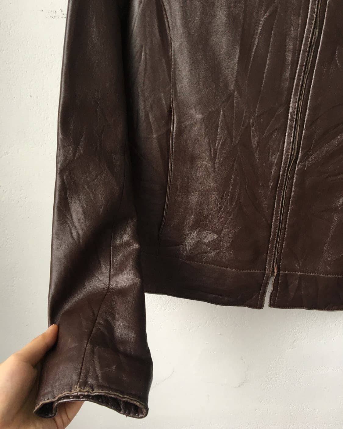 lamb Leather jacket 상품이미지3