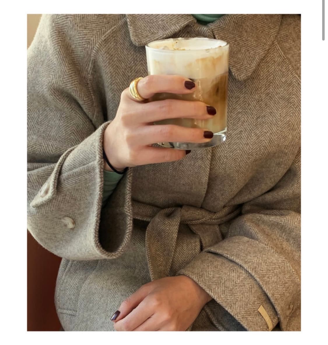 핸드메이드 울코트 상품이미지2