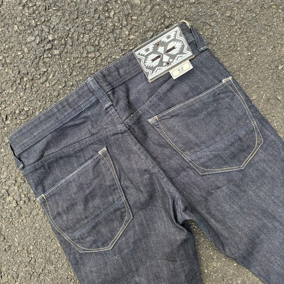 빅죤 더 테일로드 데님 부츠컷 로우라이즈 상품이미지9