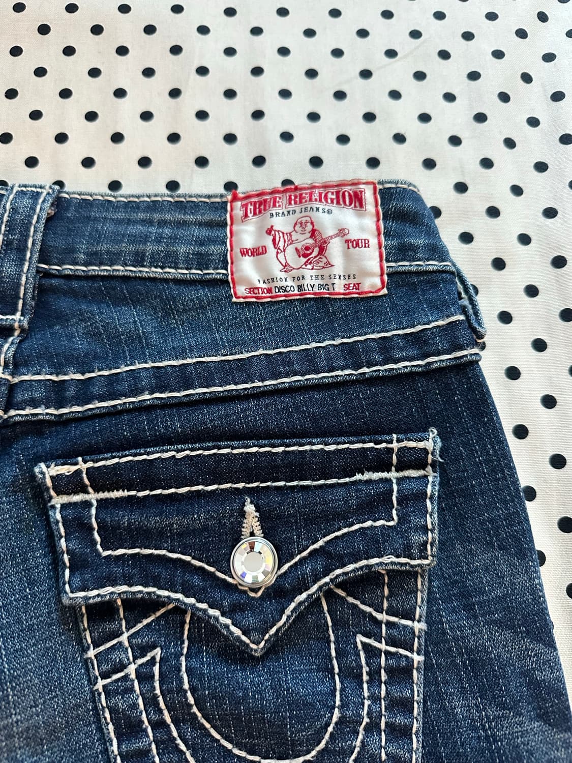 트루릴리전 DISCO BILLY BIG T 로우라이즈 데님팬츠 상품이미지6