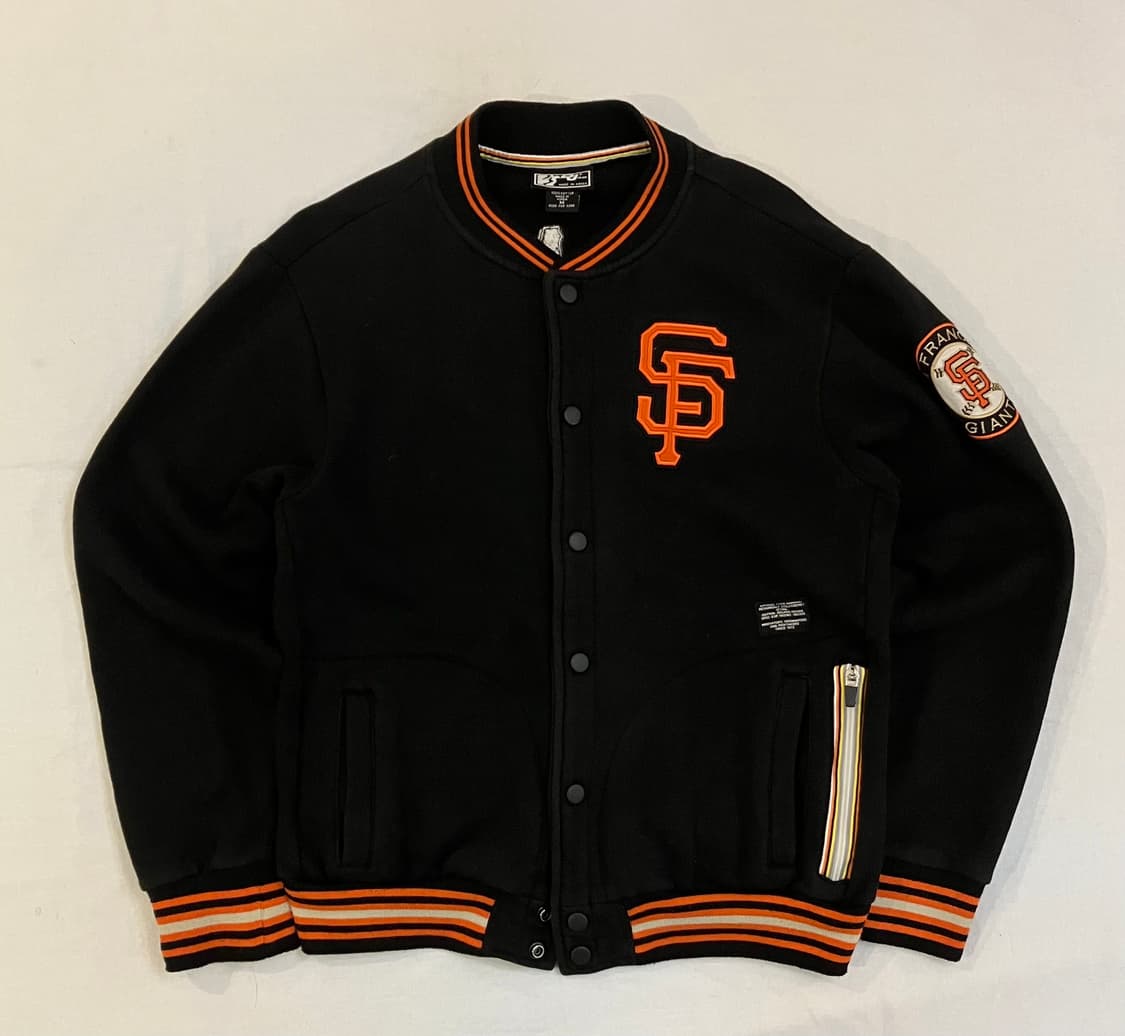 90s Def Jam 샌프란시스코 블랙 야구잠바 상품이미지1