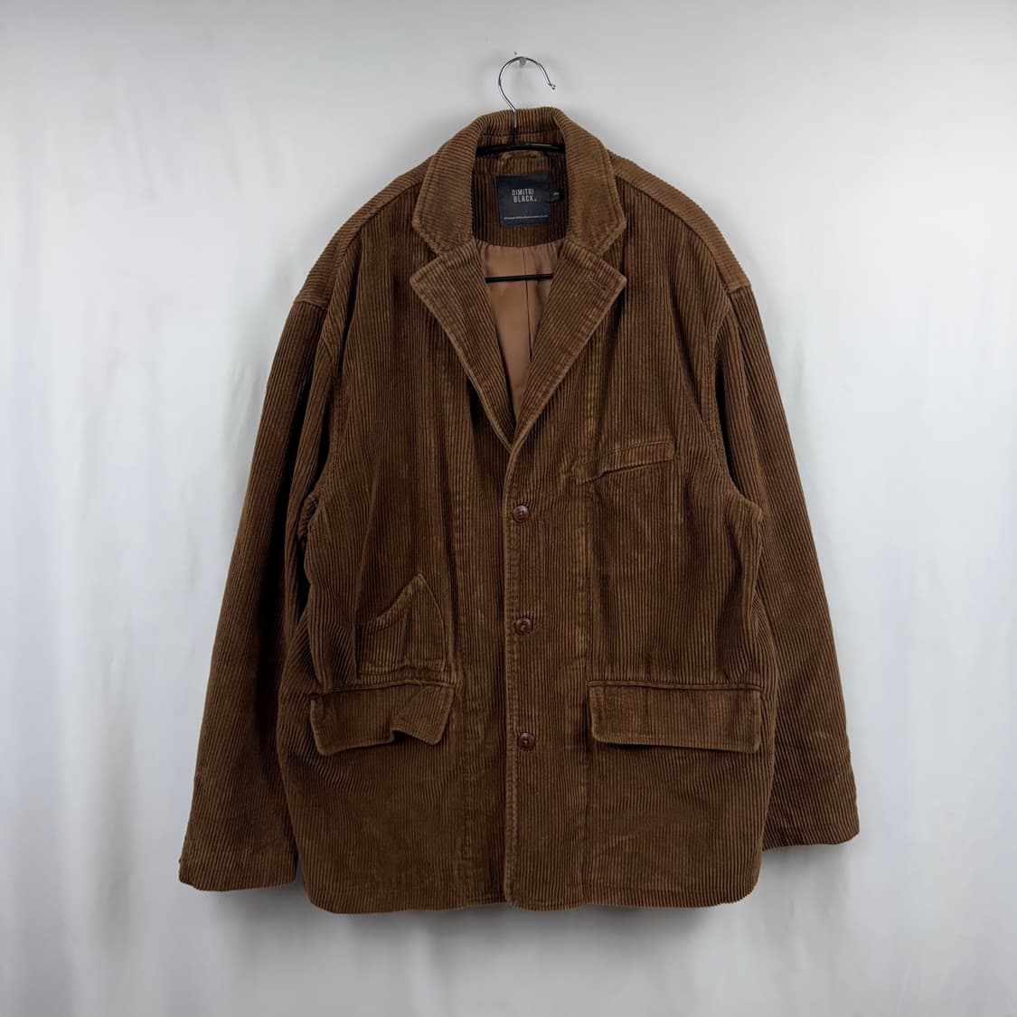 (2) 디미트리 블랙 코듀로이 블레이저 자켓 브라운 상품이미지2