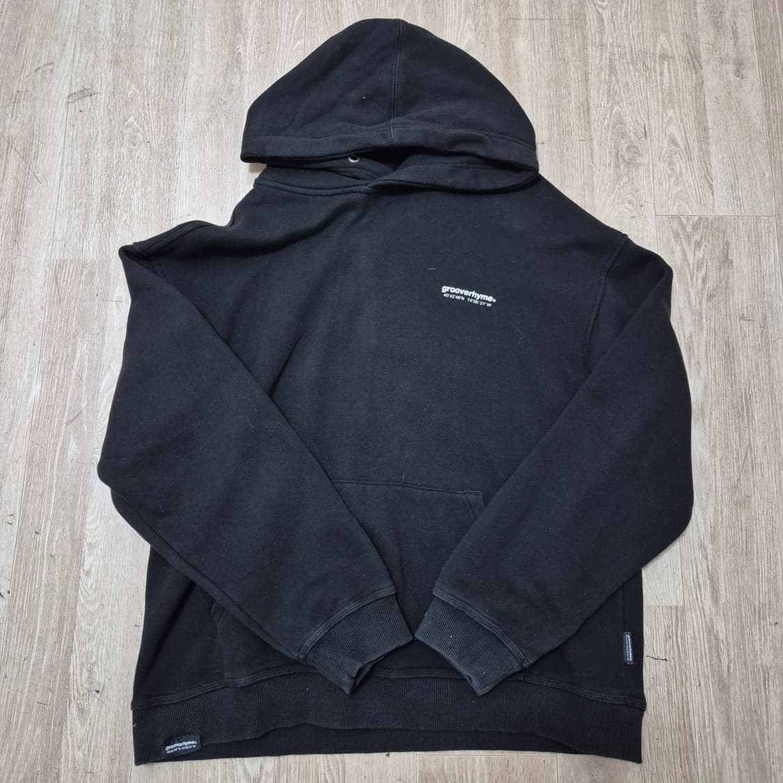 그루브라임 오리지널 빅로고 후드티 상품이미지1