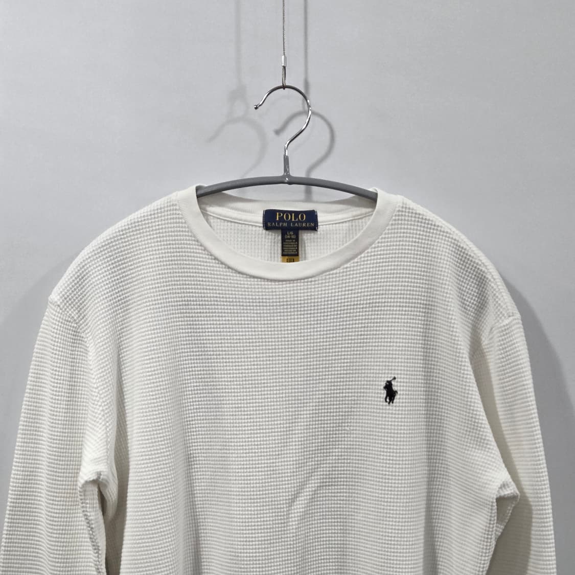 폴로랄프로렌 와플 롱슬리브 L(14/16) 상품이미지2
