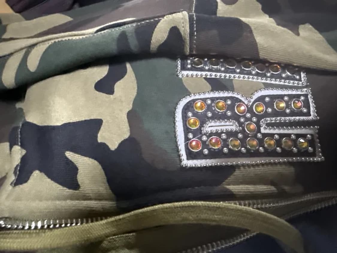 슈프림 x B.B. 사이먼 집업 후드 스웨트셔츠 우드랜드 카모 새상품 상품이미지2