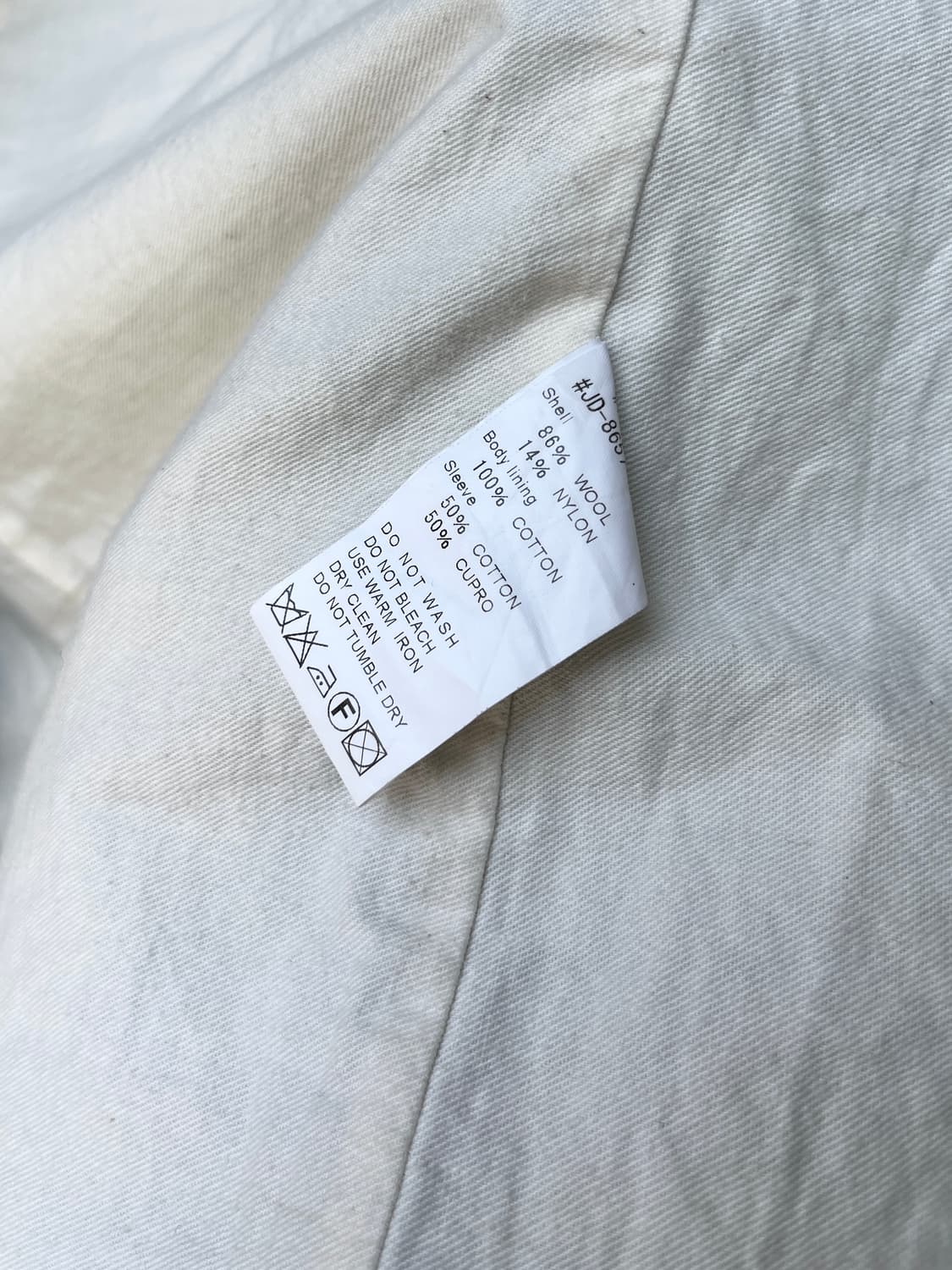 Danton 단톤 울 코트 다크그레이 40 상품이미지10