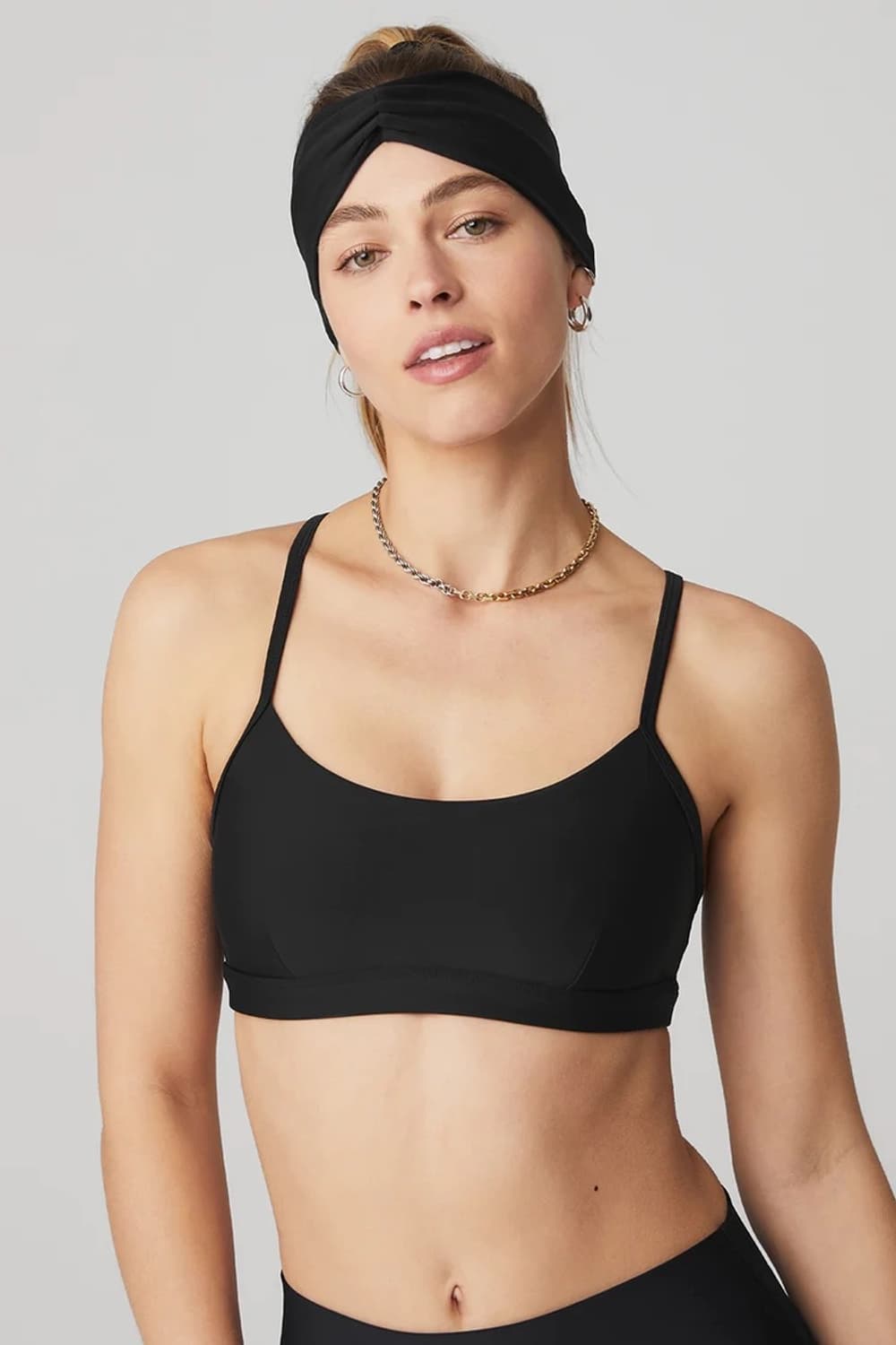 알로요가 에어리프트 헤어밴드 블랙 상품이미지2