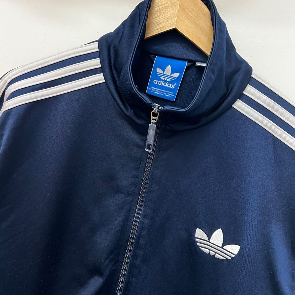 아디다스 파이어버드 네이비 화이트 트랙탑 져지 105 상품이미지3