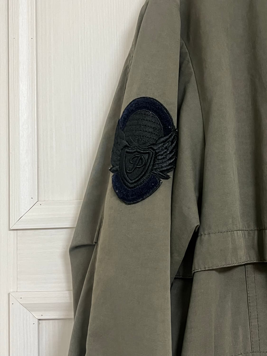 카키 롱 야상 점퍼 자켓 상품이미지3