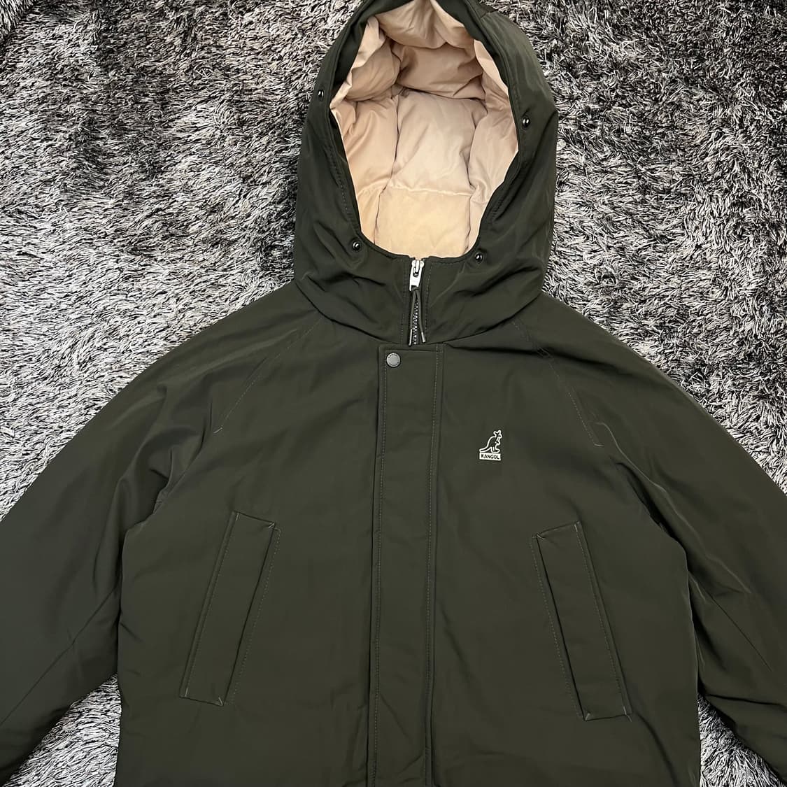 캉골 남성 덕다운 패딩 자켓 (M) 상품이미지2