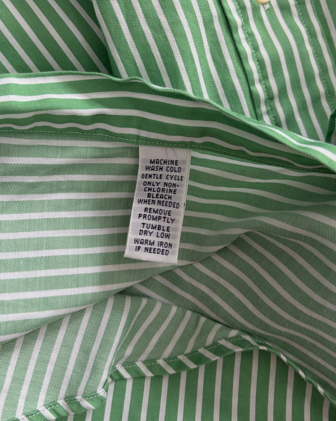 [XL]폴로 랄프로렌 클래식핏 스트라이프 포플린 셔츠 상품이미지8