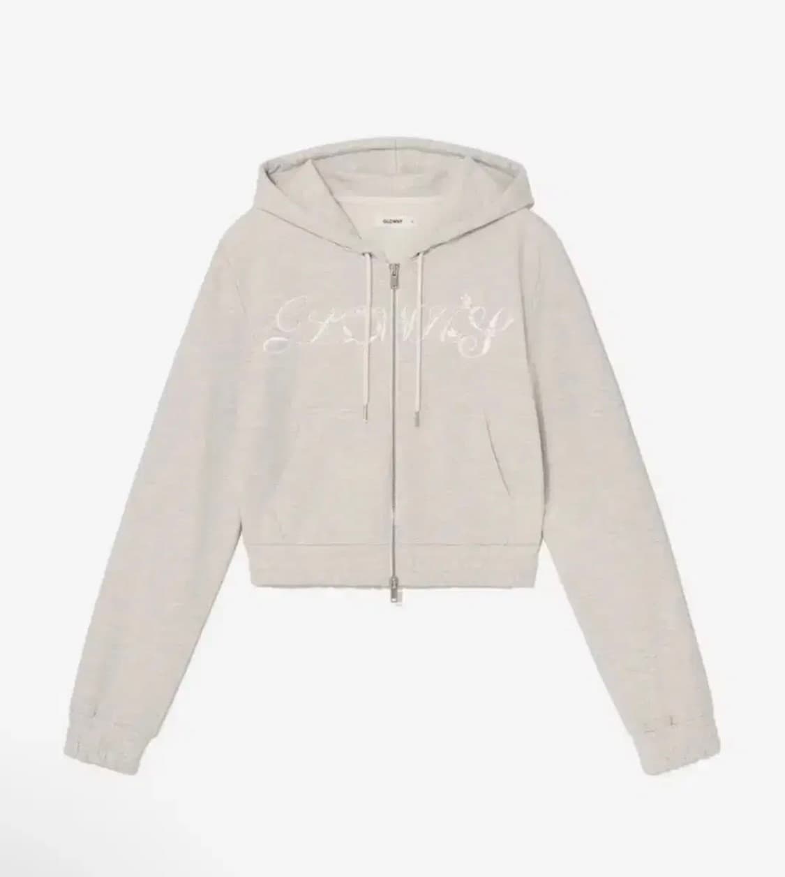  마지막내림)글로니 보니 크롭 후드집업 s 상품이미지1