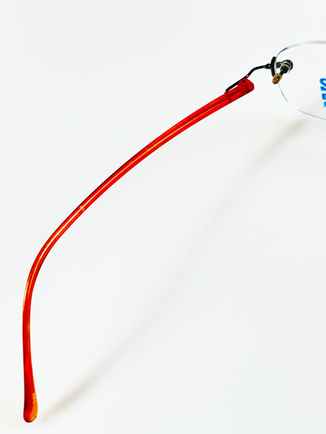 90s 홍콩제 ME-2 무테 오벌 프레임 빈티지 안경 상품이미지7