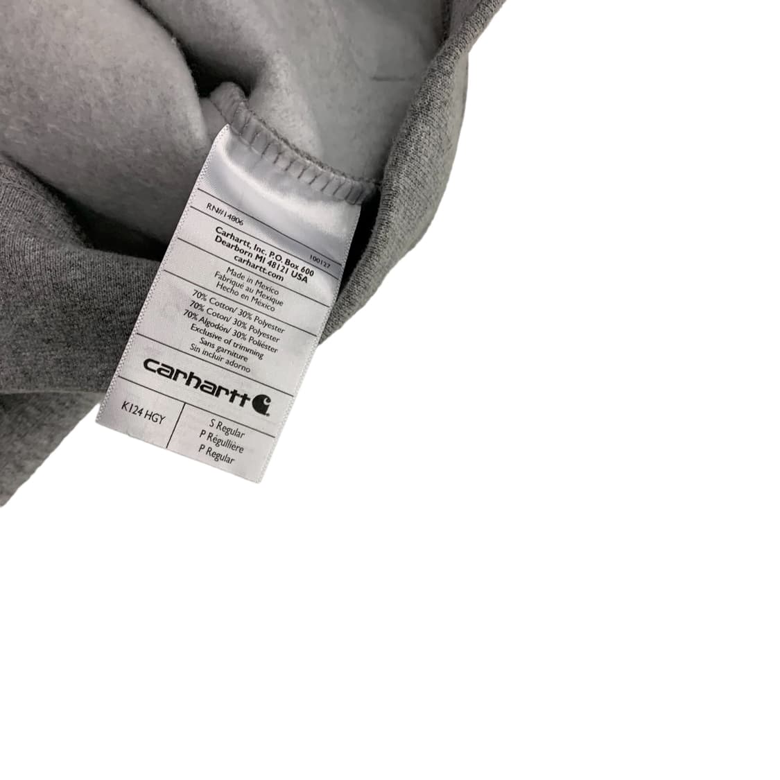 칼하트 그레이 스웻셔츠 상품이미지4