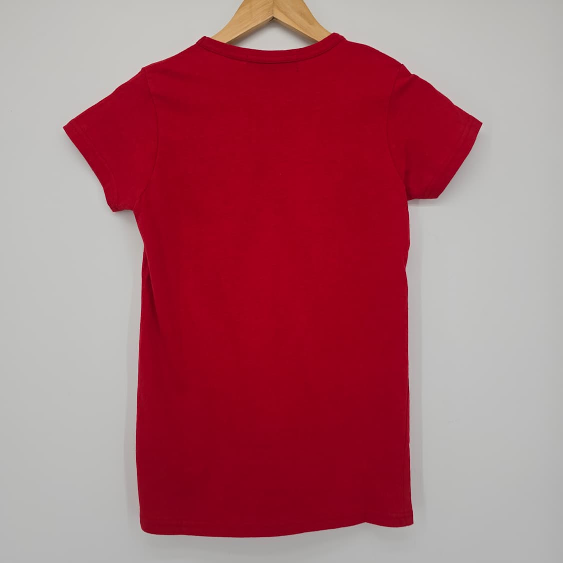 일본 Vivi Nature 레드 플라워 하트 티셔츠 상품이미지8