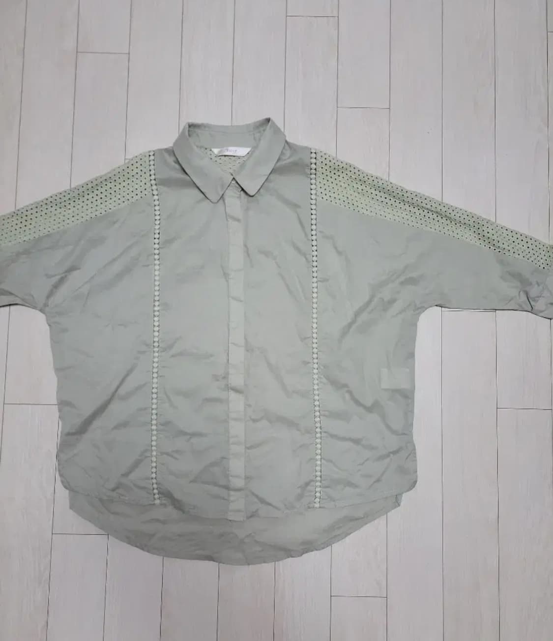 급처새상품!SOUP숲 여성스런 7부 블라우스 레니본st오즈세컨st샤틴st 상품이미지1