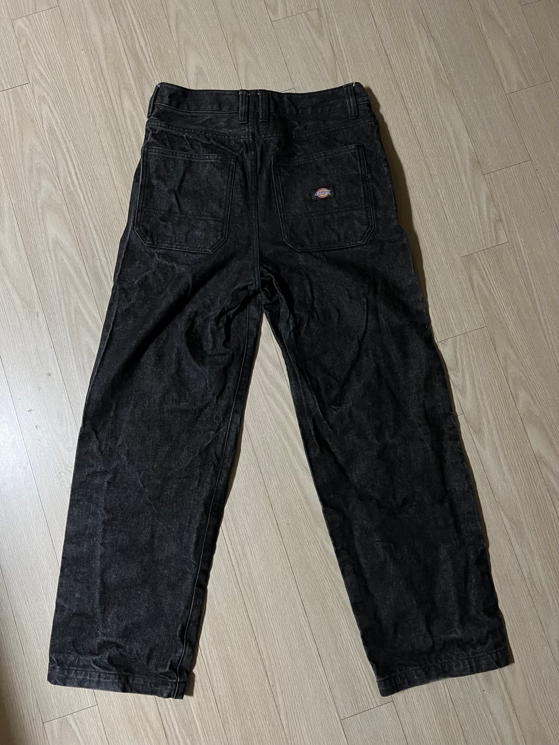 디키즈 블랙 릴렉스드 데님 상품이미지3