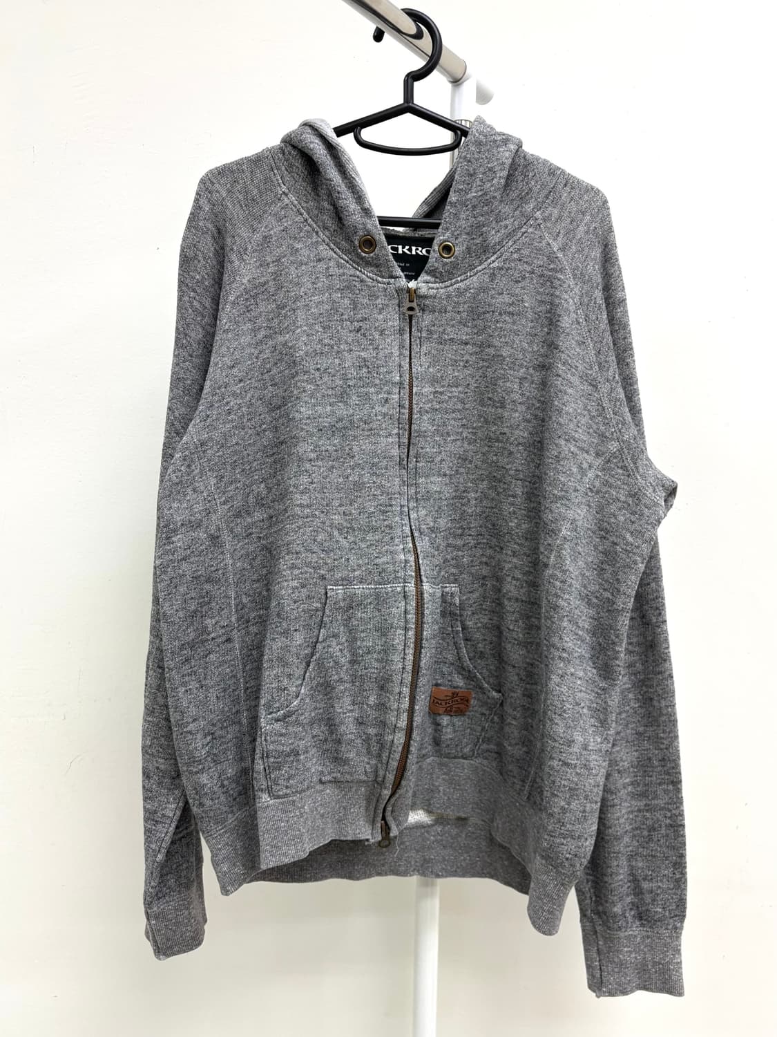 빈티지 잭로즈 그레이 투웨이 후드집업 상품이미지6