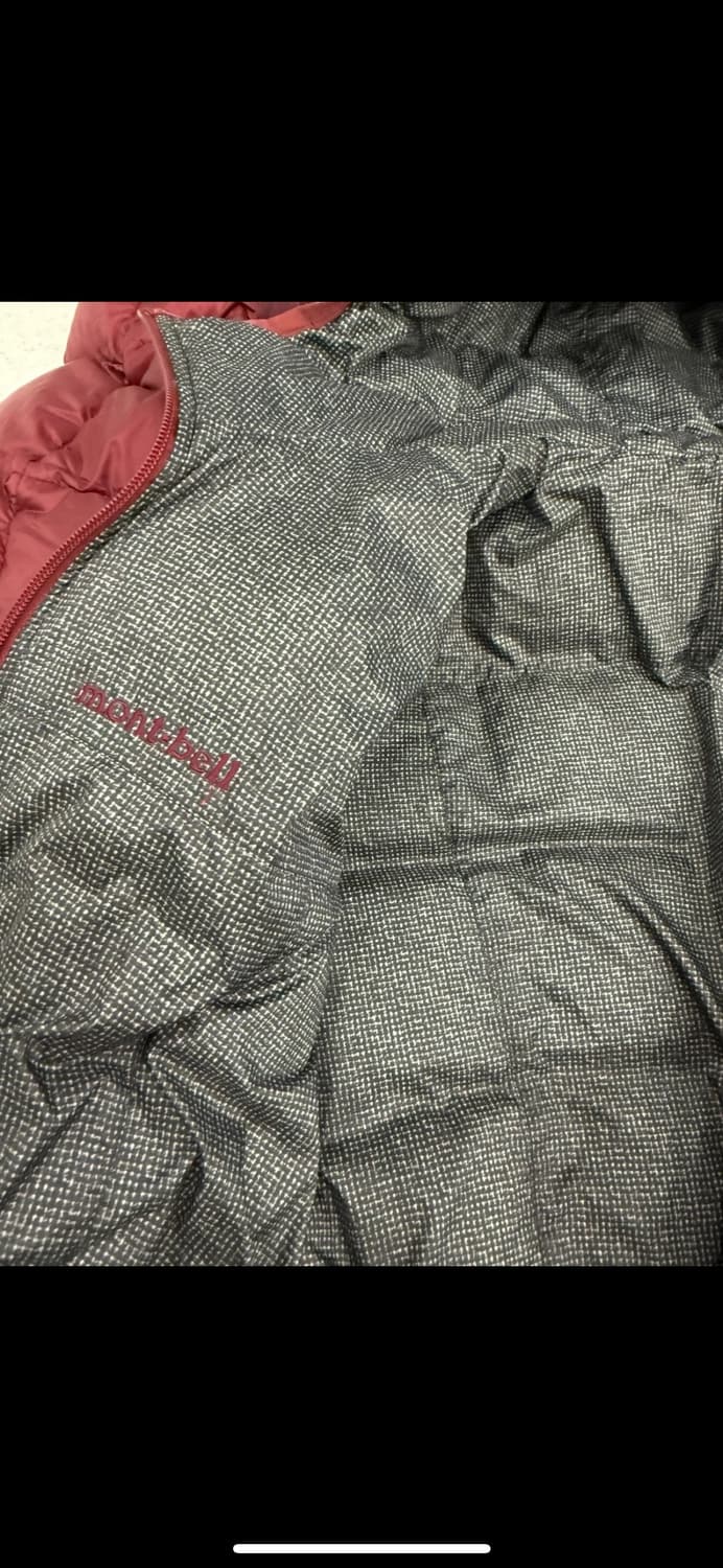 몽벨 리버시블 헝가리구스 800필 다운 L 상품이미지7