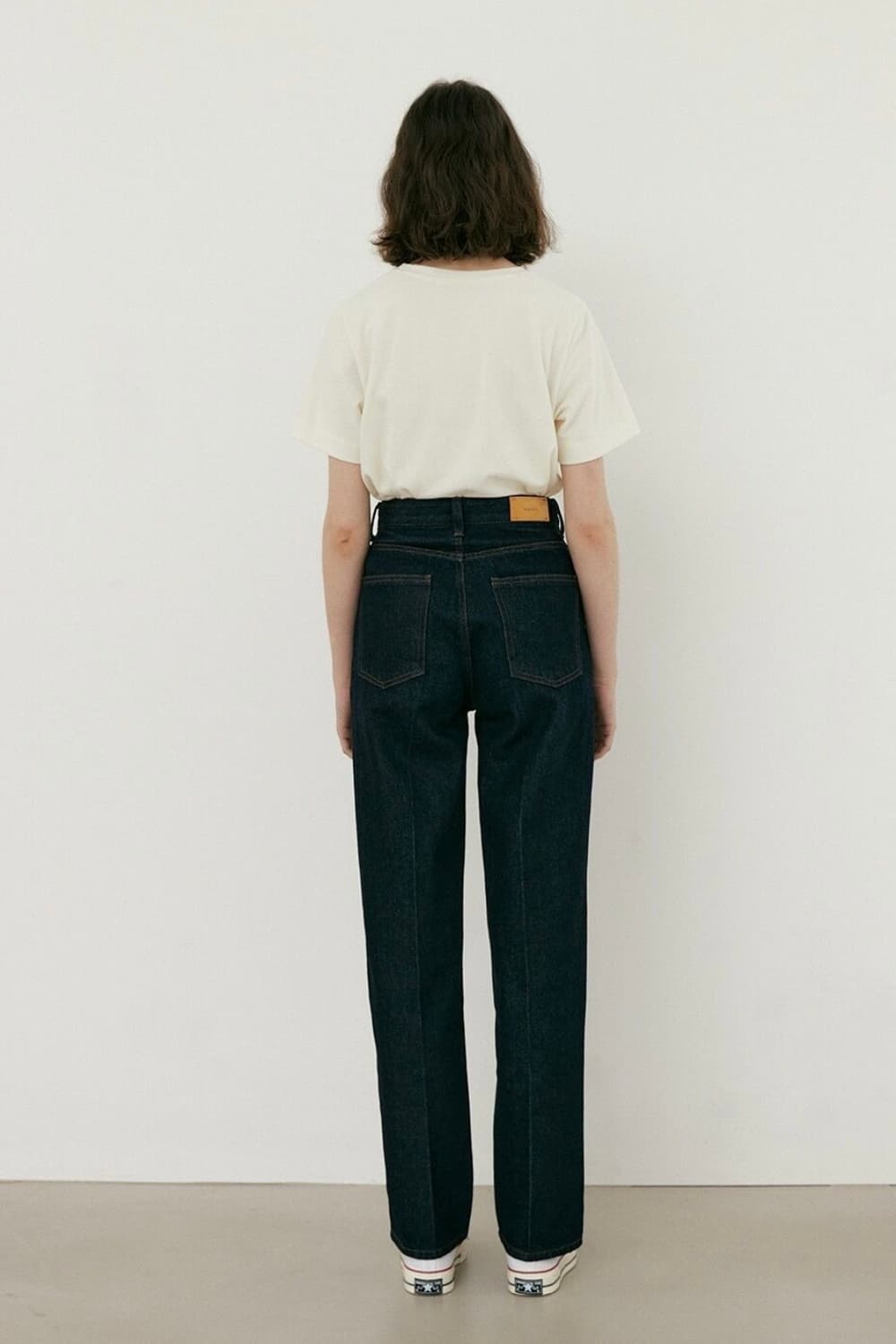 블랭크공삼 high-rise straight jeans (indigo) 상품이미지2