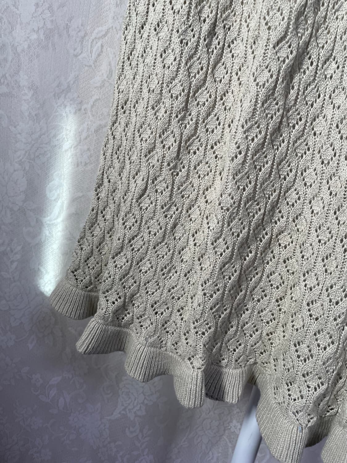 크로셰 니트 머메이드 롱스커트 상품이미지3