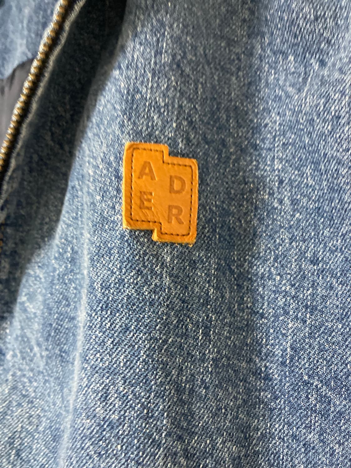 아더에러 시그니피컨트 TRS 태그 후드 워크 자켓 01 블루 S 상품이미지4