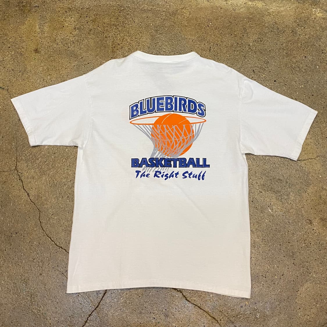 미국 빈티지 블루버드 Bluebird 헨리넥 반팔티셔츠 상품이미지5