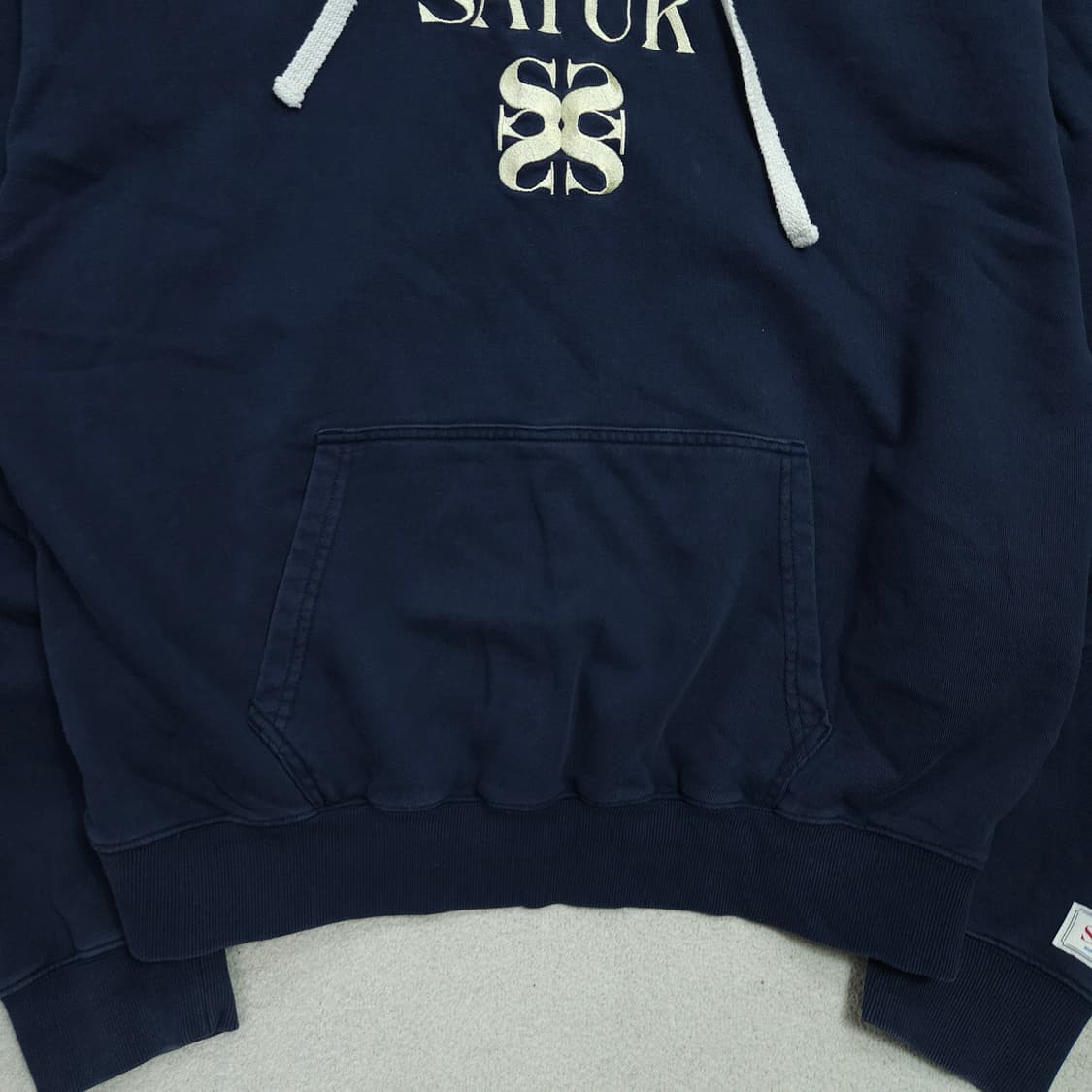 세터 클래식 로고 후드티 XL 네이비 상품이미지3