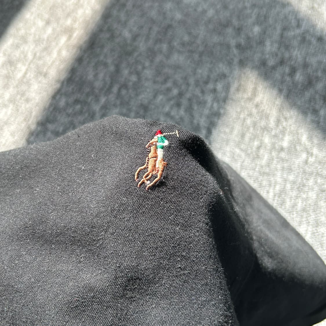 폴로 랄프로렌 멀티포니 블랙 반팔티 상품이미지3