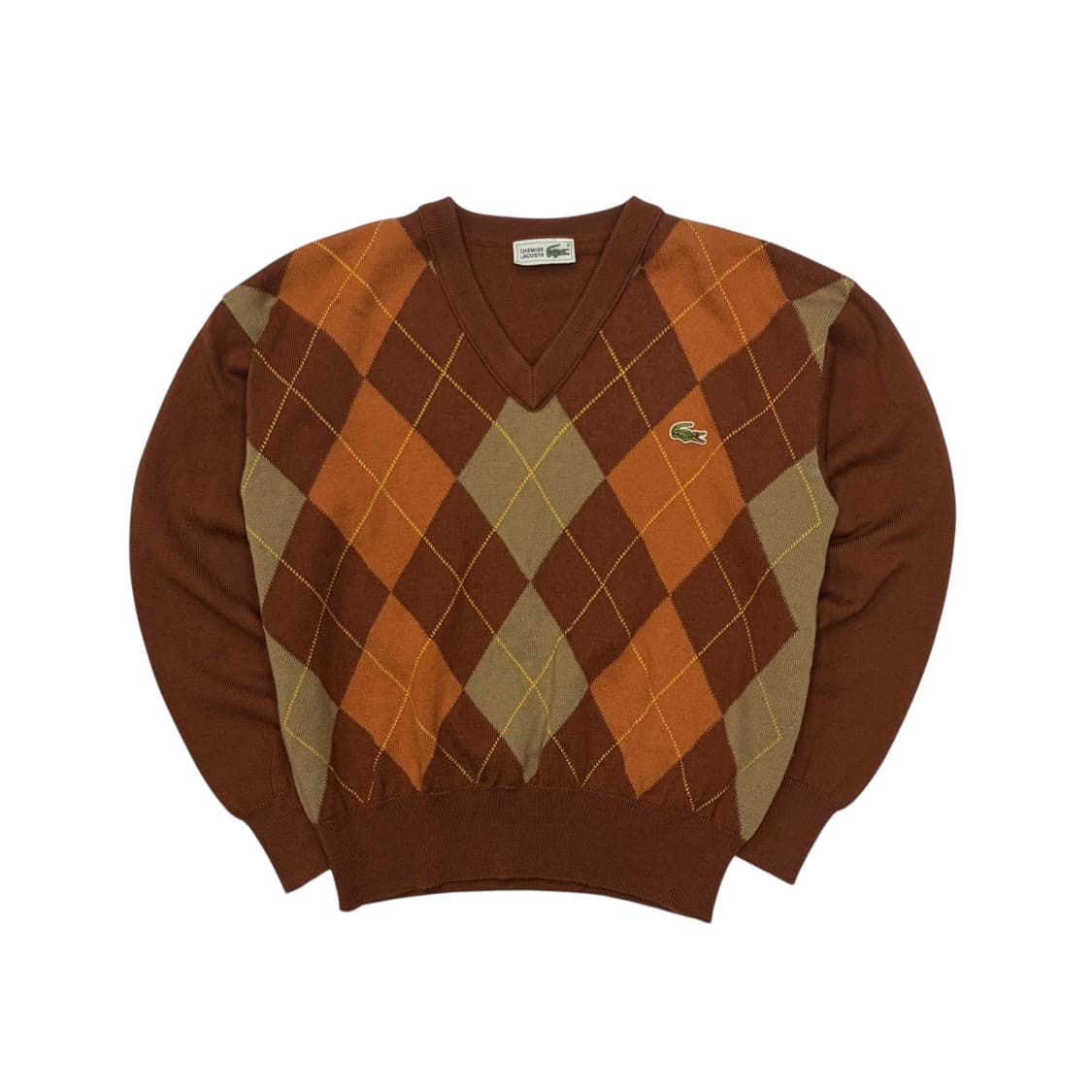 Lacoste 라코스테 빈티지 아가일 니트  상품이미지1