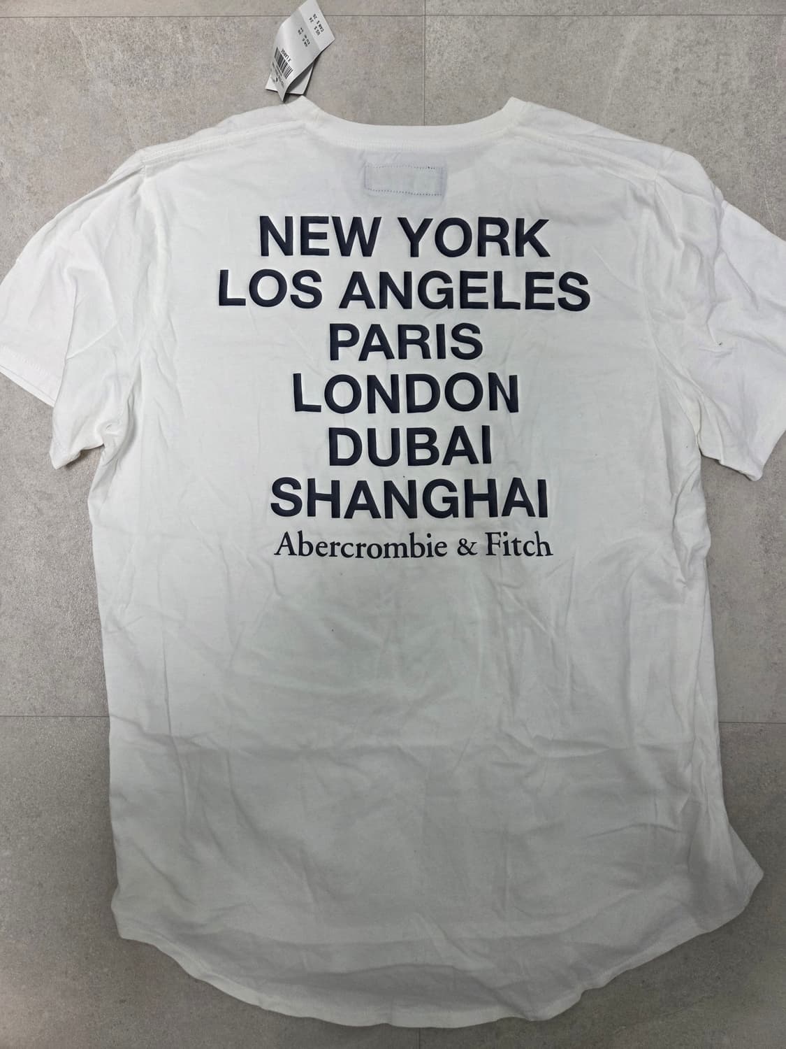 아베크롬비 월드 시티 로고 티셔츠 상품이미지4