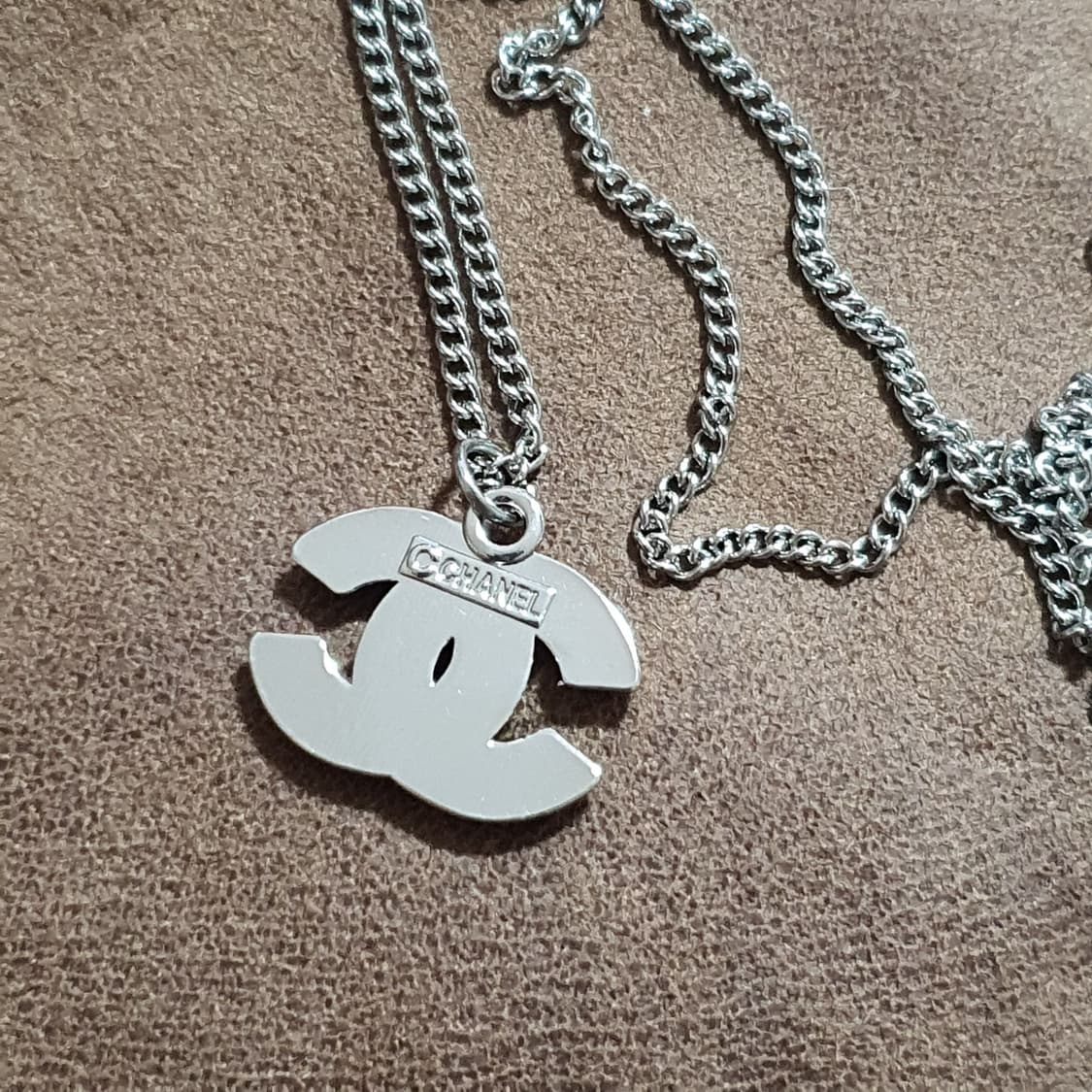 샤넬 빅진주 빈티지 업사이클링 목걸이 상품이미지5